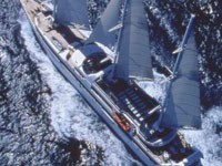 Aerial view of Le Ponant from a helicopter photo copyright SW taken at  and featuring the  class