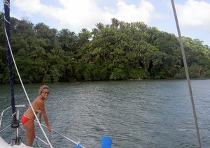 Beautiful Puerto Escondido anchorage photo copyright SW taken at  and featuring the  class