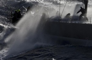 Rolex Middle Sea Race 2009. Passage at the Stromboli Vulcano for Ran
 photo copyright Carlo Borlenghi / www.carloborlenghi.com taken at  and featuring the  class