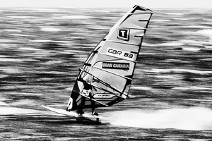 Ross Wiillams steps on the gas - 2009 Gran Canaria PWA Grand Slam - Day 4 
 photo copyright  John Carter / PWA http://www.pwaworldtour.com taken at  and featuring the  class