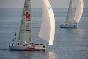SUPER ATAX and LURIGNA - Rolex Middle Sea Race photo copyright  Rolex/ Kurt Arrigo http://www.regattanews.com taken at  and featuring the  class