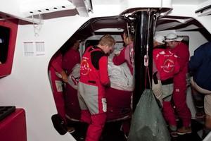 Wild Oats XI - Rolex Sydney to Hobart 2009 - below decks photo copyright  Andrea Francolini Photography http://www.afrancolini.com/ taken at  and featuring the  class