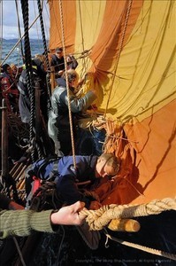 Sea Stallion - setting sail photo copyright SW taken at  and featuring the  class