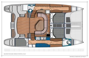 Seawind 1160 layout photo copyright Whitsunday Rent A Yacht WRAY http://www.rentayacht.com.au taken at  and featuring the  class
