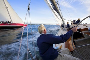 Owner/Skipper George Hill - America's Cup Charters photo copyright America's Cup Charters http://www.americascupcharters.com taken at  and featuring the  class