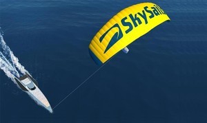 Skysail on yacht photo copyright SW taken at  and featuring the  class