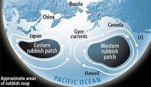 Plastic Soup - Pacific Ocean Gyre - photo © SW