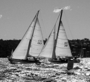Southerly 38 and Syonara 193 - Audi Winter Series - CYCA photo copyright CYCA Staff - copyright taken at  and featuring the  class