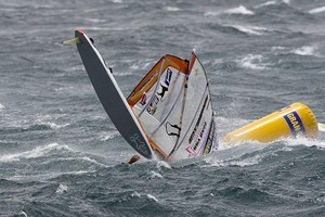 Steve Allen reaches out - 2009 Gran Canaria PWA Grand Slam - Day 7 photo copyright  John Carter / PWA http://www.pwaworldtour.com taken at  and featuring the  class