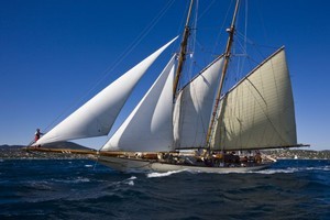 THENDARA 36 1936 KETCH AURIQUEALFRED MYLNE - Les Voiles de St. Tropez 2008 photo copyright  Rolex / Carlo Borlenghi http://www.carloborlenghi.net taken at  and featuring the  class