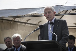 The Governor of Victoria Professor David de Kretser declares the new SYC open - Photo: Joseph Darmenia photo copyright Courtesy Sandringham YC taken at  and featuring the  class