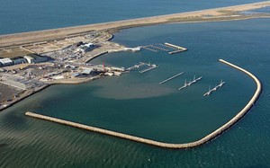 Aerial picture of the first venue for the 2012 London Olympic games to be finished, The Weymouth and Portland National Sailing Academy. photo copyright Weymouth and Portland National Sailing Academy http://www.wpnsa.org.uk taken at  and featuring the  class