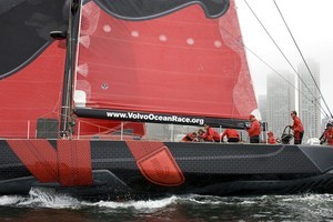 

PUMA Ocean Racing, skippered by Ken Read (USA) at the start of leg 7 from Boston to Galway
 photo copyright Sally Collison/PUMA Ocean Racing http://www.sallycollison.com taken at  and featuring the  class