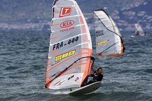 Valerie Ghibaudo -  2009 Catalunya Costa Brava PWA World Cup ­ Day 1 photo copyright  John Carter / PWA http://www.pwaworldtour.com taken at  and featuring the  class