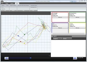 The latest version of Velocitek allows users to easily download, edit, combine and store race replays from a large group of boats photo copyright MIAA taken at  and featuring the  class