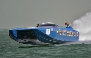 Victory 1 photo copyright Class 1 World Powerboat Championship http://www.class-1.com taken at  and featuring the  class
