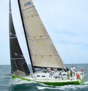 Bruce McKay's 40-foot Jon Sayer designed, Wasabi photo copyright George Layton taken at  and featuring the  class