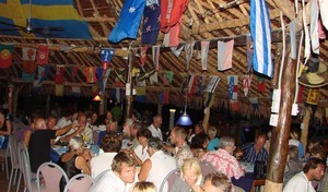 Web the Por2Port Rally has a first welcome dinner photo copyright BW Media taken at  and featuring the  class