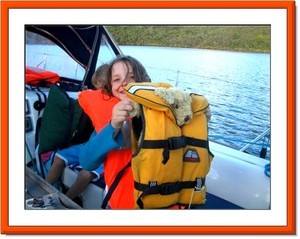 Lifejackets should be worn on board by children at all times. photo copyright YachtShare http://www.yachtshare.co.nz taken at  and featuring the  class