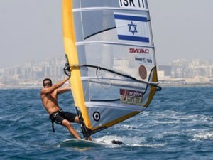 Israel's Shahar ZUBARI won the RS:X European title after a dominant display on his home waters photo copyright RS:X class.com http://www.rsxclass.com taken at  and featuring the  class