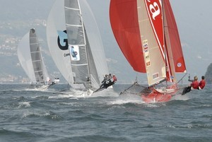 2008 18 footer European Season Lake Como photo copyright Christophe Favreau http://christophefavreau.photoshelter.com/ taken at  and featuring the  class