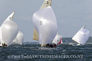 The 6 Metre worlds 2009 in Newport Rhode Island. Wednesday 2nd day of racing.
The race committee led the fleet under the Newport Bridge and up in to Narragansett Bay with a 16-22 knot wind out of the North East.
paul@outsideimages.co.nz  UK (44) 7825295778
Credit line must read: ©Paul Todd/outsideimages.co.nz
or a Û50 fee will be charged photo copyright Paul Todd/Outside Images http://www.outsideimages.com taken at  and featuring the  class