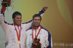 Andrew Simpson and Iain Percy, Star Gold Medallists  - 2008 Qingdao Olympic Regatta 2012 photo copyright Ingrid Abery http://www.ingridabery.com taken at  and featuring the  class