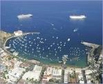 Avalon harbor on Santa Catalina Island (photo courtesy of www.catalinachamber.com) photo copyright Long Beach Yacht Club http://www.lbyc.org taken at  and featuring the  class