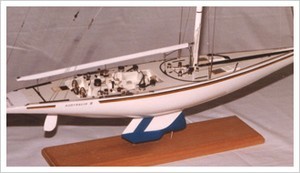 Model of Australia 2 photo copyright Australian Sailing Museum http://www.australiansailingmuseum.com.au/ taken at  and featuring the  class