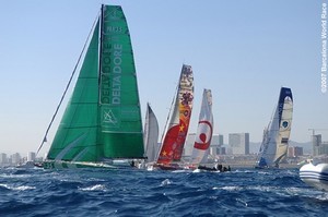 Barcelona World Race start on 11 November, 2007 photo copyright Barcelona World Race http://www.barcelonaworldrace.org taken at  and featuring the  class