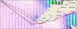 Fastnet tidal data photo copyright Tidetech http://www.tidetech.org taken at  and featuring the  class