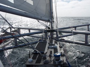 Vann's view from the helm photo copyright David Vann . http://www.esquire.com taken at  and featuring the  class