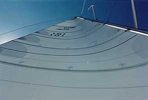 fully battened main close photo copyright SW taken at  and featuring the  class