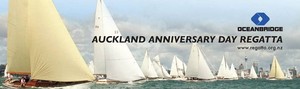 Oceanbridge Auckland Anniversary Day Regatta logo Anniversary logo Auckland logo photo copyright Auckland Anniversary Day Regatta http://www.regatta.org.nz taken at  and featuring the  class
