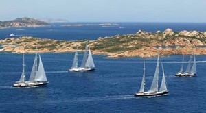 Perini Navi some boats sailing photo copyright Perini Navi http://www.perininavi.it taken at  and featuring the  class