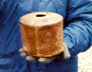 lead solder was used to form and seal the tins photo copyright SW taken at  and featuring the  class