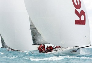 Joe Woods on Melges 32 GBR-700 Red at 2009 Miami Grand Prix photo copyright JOY / IM32CA http://melges32.com/ taken at  and featuring the  class