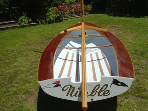 Replica of Nimble, top NZ points scorer in the 1956 12ft skiff Interdominion photo copyright SW taken at  and featuring the  class