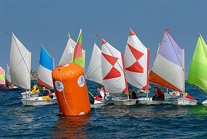 Optimists are sailed all over the world photo copyright SW taken at  and featuring the  class