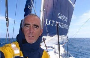 On board with Loïck Peyron (FRA) Gitana Eighty - Vendee Golbe 2009 -2009 photo copyright Vendee Globe 2008 http://www.vendeeglobe.org taken at  and featuring the  class