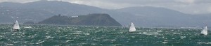 The three leaders on the reach, Race 11 photo copyright Event Media taken at  and featuring the  class