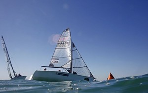 Scott Whitman, Julia Dorsett, USA005 Skud 18  - Rolex Miami OCR 2010 photo copyright  Rolex / Dan Nerney taken at  and featuring the  class