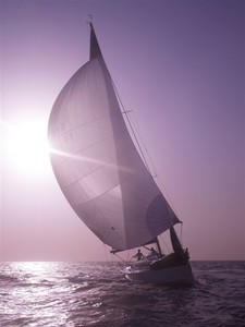 Seaquest RP36 under spinnaker photo copyright Seaquest Yachts Australia www.seaquestyachts.com.au taken at  and featuring the  class