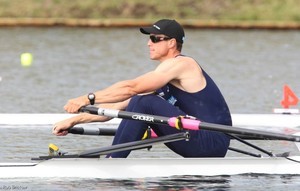 Rob Waddell - from the NZL-92 grinding pedestal to the single scull photo copyright Rob Bristow www.rowinginfo.info taken at  and featuring the  class