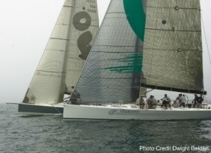 San Diego-based SoCal 52 Valkyrie owned by Andy Rasdal (Photo: Dwight Belden) - The SoCal52 class is for TP52s of different vintages and with varying modifications) tiny photo copyright US Sailing.org . www.ussailing.org taken at  and featuring the  class