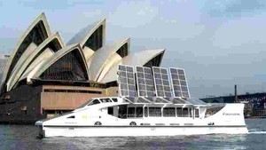 Solar Sailor Passenger Ferry operating in Sydney Harbour photo copyright SW taken at  and featuring the  class