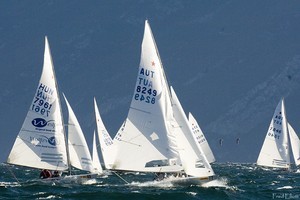 Windy conditions - Star Europeans 2007 - Lake Garda photo copyright Fried Elliott http://www.friedbits.com taken at  and featuring the  class