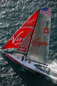 99ft maxi-race yacht Virgin Money photo copyright Virgin Money http://virginmoney.com taken at  and featuring the  class