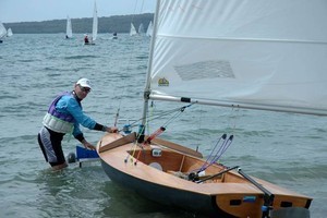 Top coach, Grant Beck in his Zephyr, Wakatere Opening Day 2008 photo copyright Christine Hansen taken at  and featuring the  class