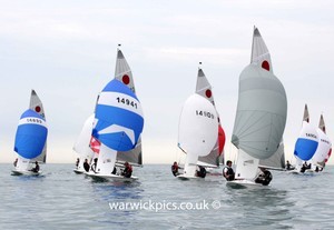 Fireballs at Shoreham Sailing Club photo copyright Warwick Baker taken at  and featuring the  class